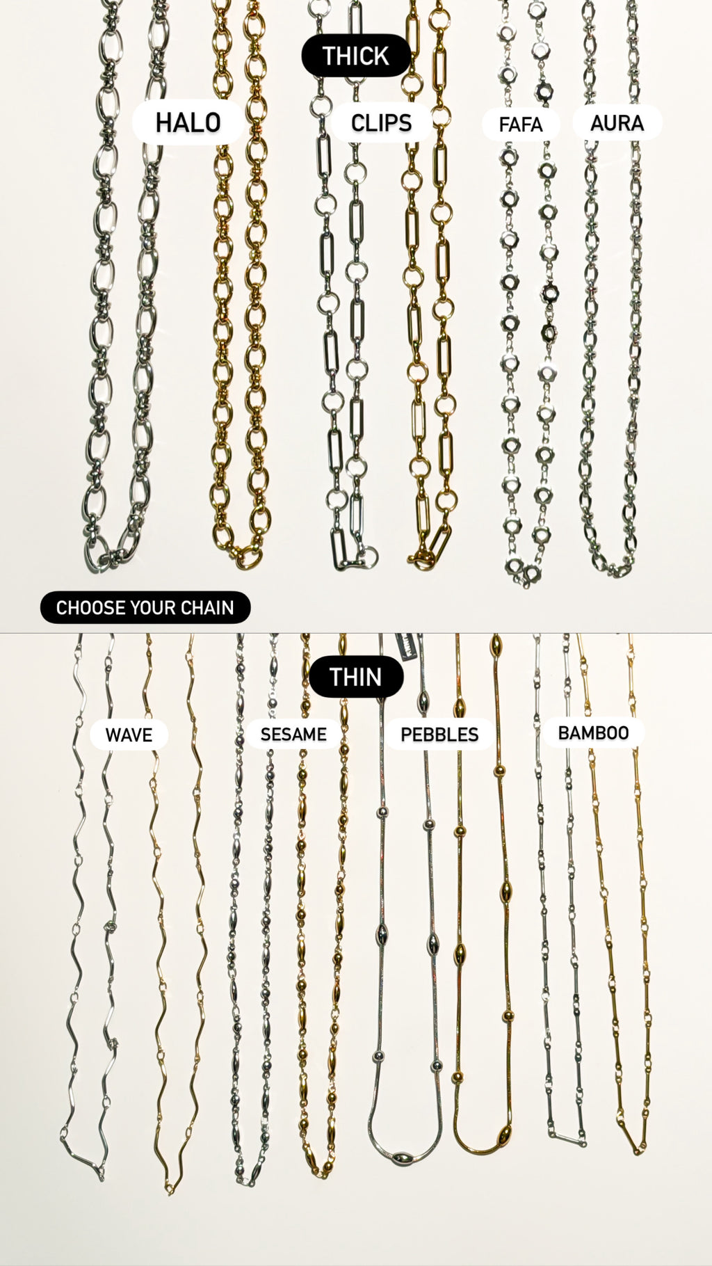 Chains & Clasps