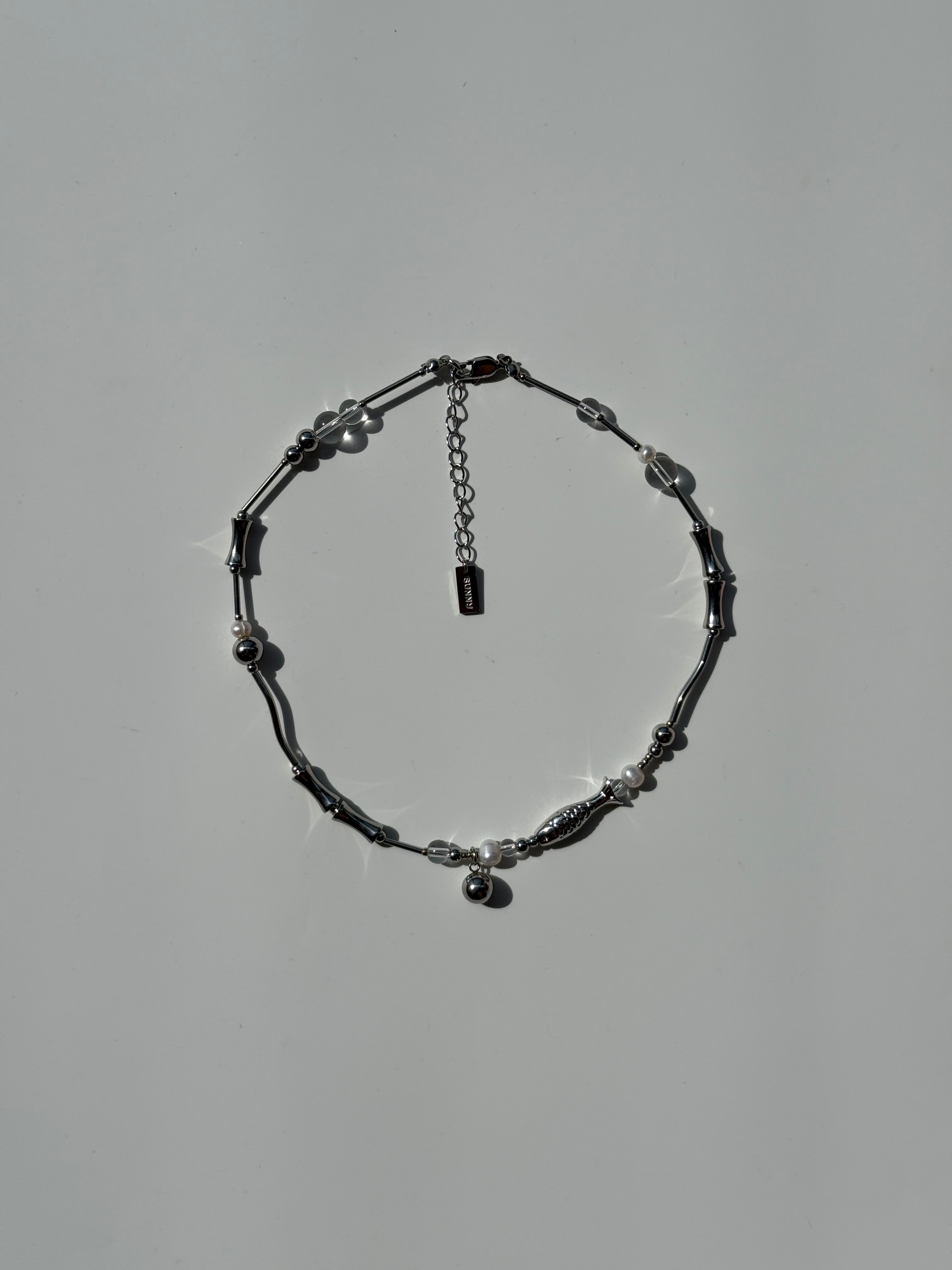 Poppy Necklace (Silver)