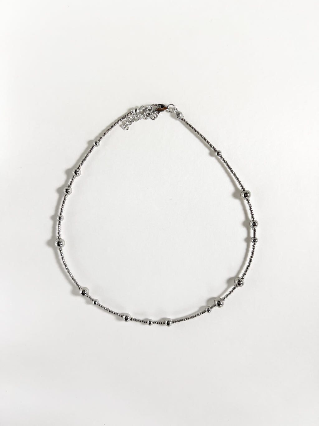 Olivia Necklace — Chrome
