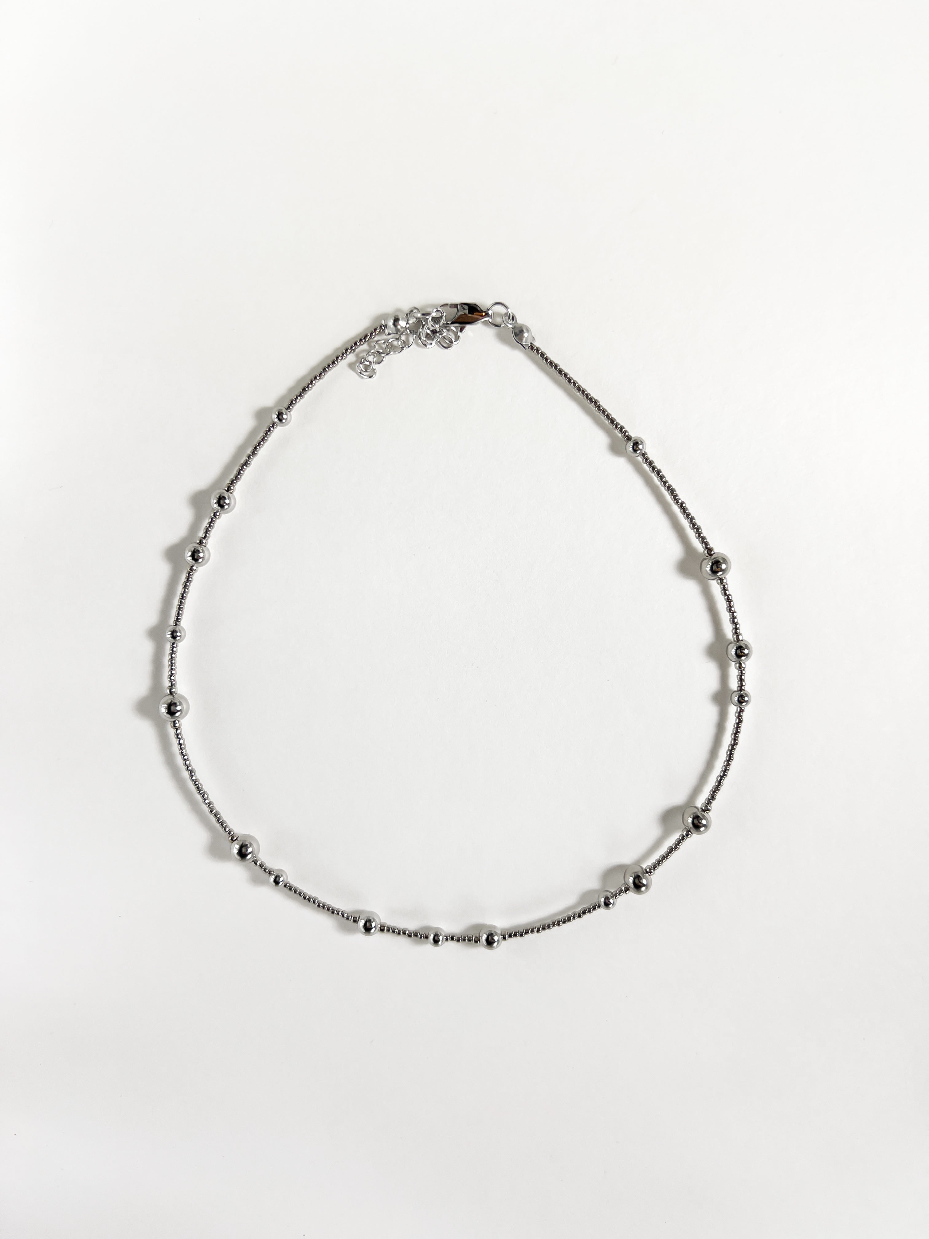Olivia Necklace — Chrome