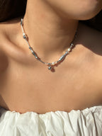 Poppy Necklace (Silver)
