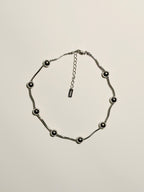 Ripple Pop Necklace (Silver)