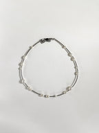 Olivia Necklace — Silver