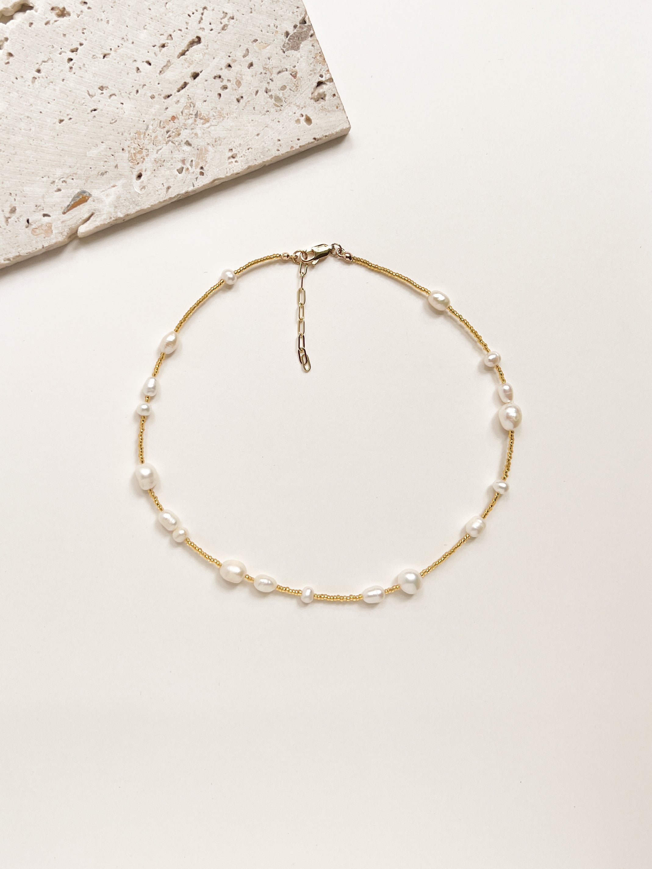 Olivia Necklace — Gold